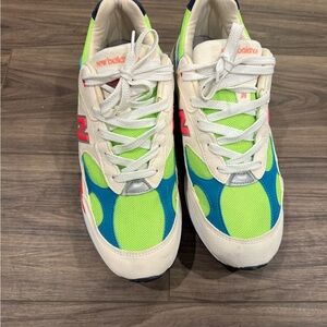 New Balance 992 men’s sz 13 Neon Green and Blue Sneakers NO BOX!